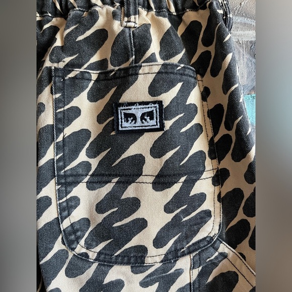 OBEY Brighton Printed Carpenter Pant 25 - Picture 14 of 15